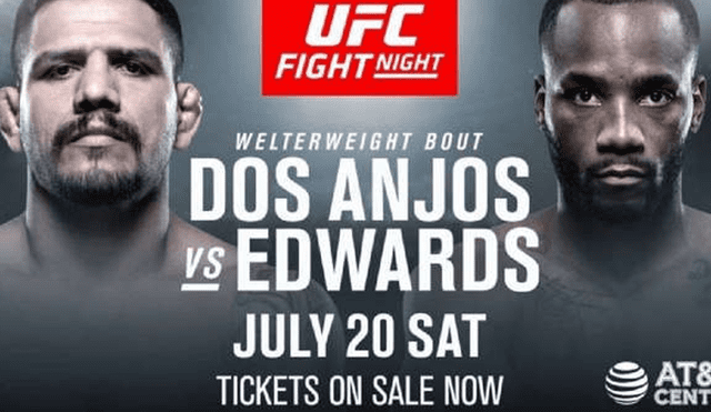 UFC San Antonio: Rafael dos Anjos vs. Leon Edwards