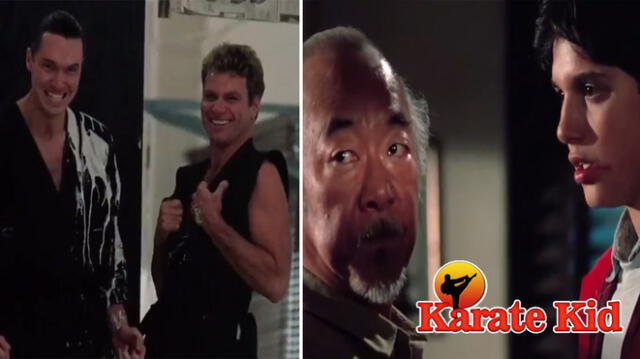 El sr. Miyagi rescató del dojo Cobra Kai a Daniel Larusso  - Crédito: Columbia Pictures