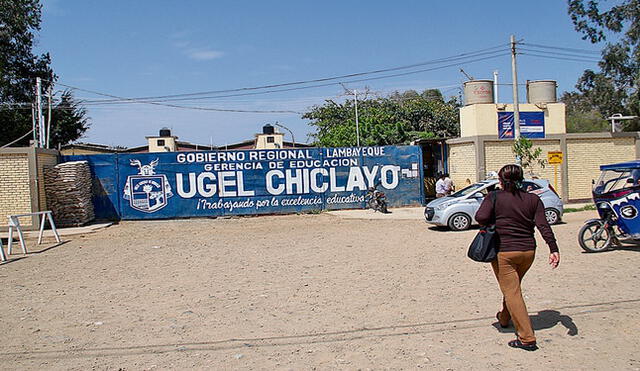 UGEL Chiclayo.