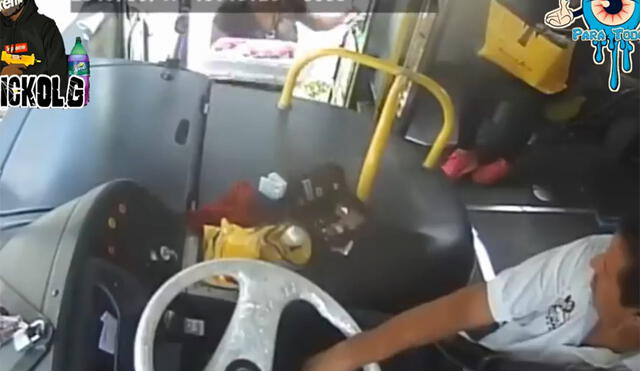 Facebook viral: mujer sube a bus con torta gigante sin imaginar lo que pasaría [VIDEO]