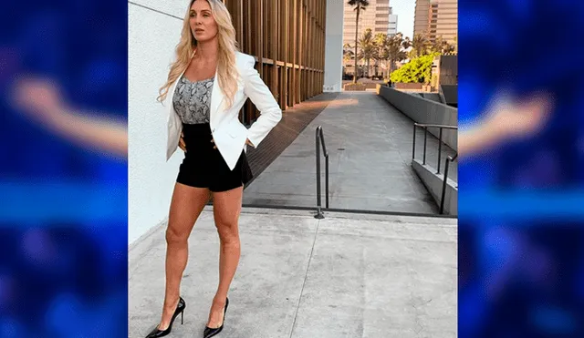 Charlotte Flair, una de las figuras de la WWE, ha demostrado en Instagram que puede lucir formal y sexy.