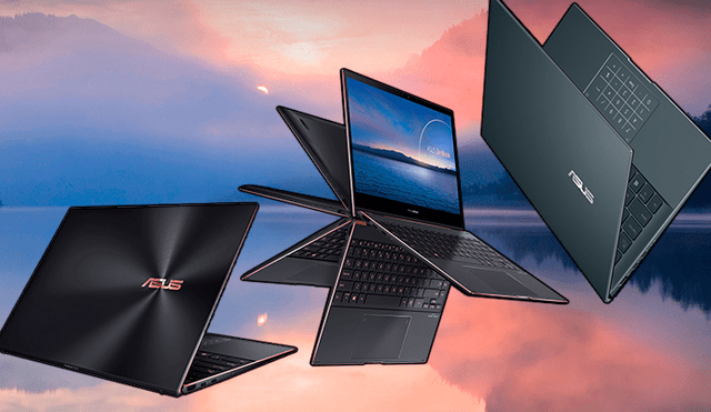 ASUS presenta su nueva línea de laptops de la marca ZenBook con procesadores Intel Core i7 de undécima generación. Foto: composición La República.