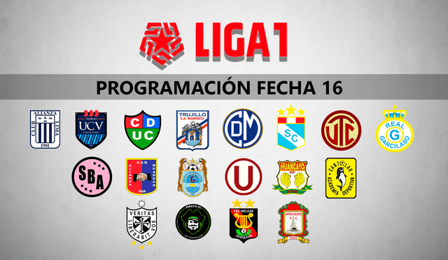 Liga 1 Movistar: programación fecha 16 del Torneo Clausura.