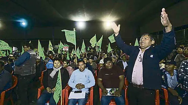 PROTESTAS. Los pobladores señalaron estar dispuestos a paralizar actividades si se insiste con proyecto Tía María.