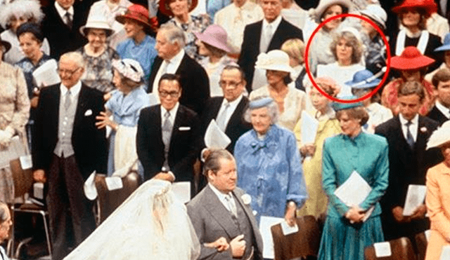 Lady Di contó en 1995 que no soportó ver a Camilla Parker-Bowles entre los invitados. (Foto: Twitter Abril TD)