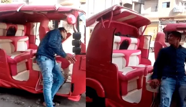 Vía Facebook: joven peruano presume su mototaxi ‘convertible’ y recibe miles de halagos [VIDEO]