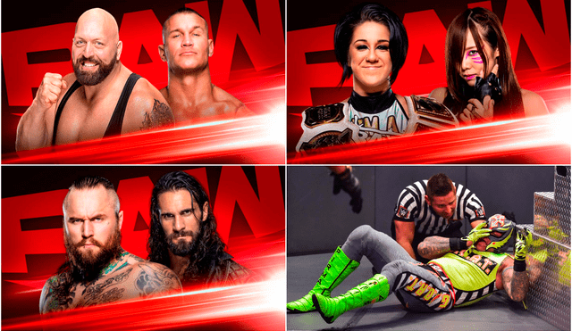 Sigue aquí EN VIVO ONLINE Monday Night Raw en la semana de Extreme Rukes 2020. | Foto: WWE