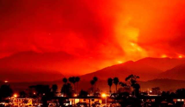 Se registraron incendios forestales en California. Foto: Reuters