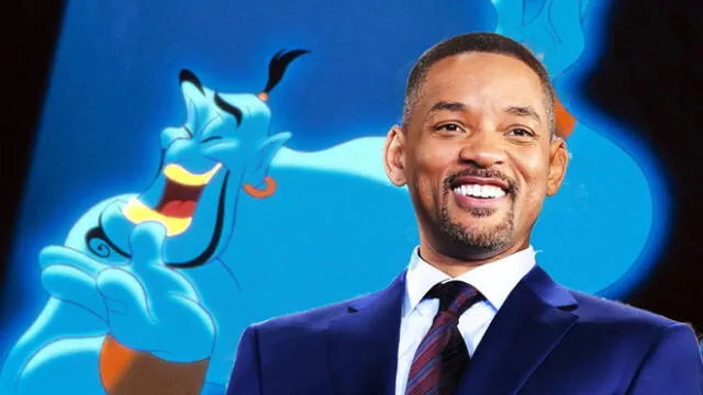 Will Smith asegura que el Genio mantendrá el color azul en Aladdin
