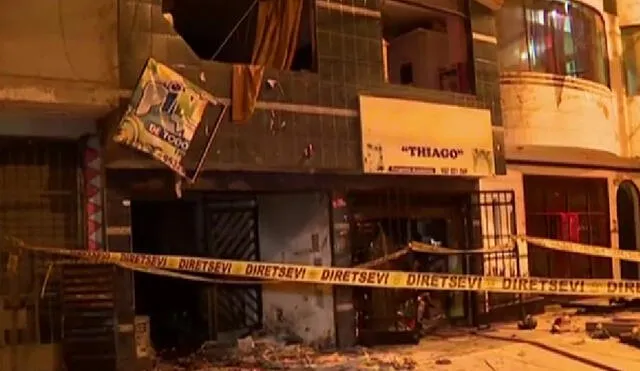 Dos hermanos fallecieron como consecuencia de la explosión en SMP. Foto: captura/ América TV