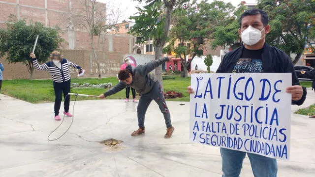 Vecinos se organizan para luchar contra la delincuencia.