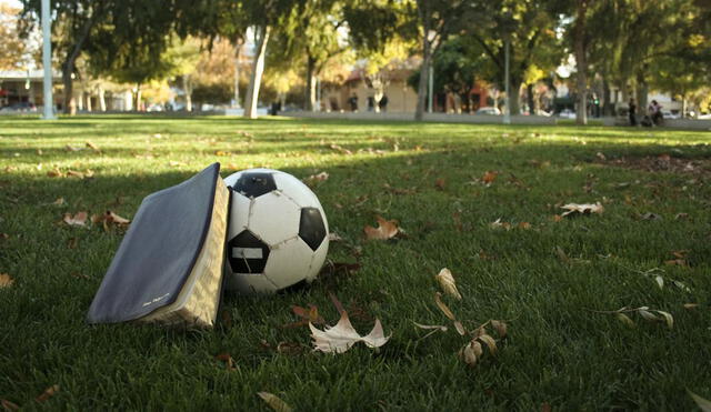 El fútbol no ha sido un tema ausente en el mundo de la literatura. Foto: Bible Ball/ Kevin de Boer.