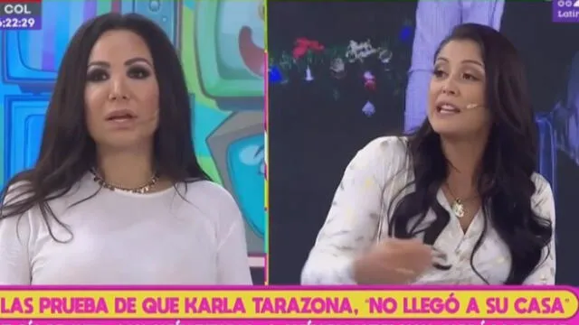 Janet Barboza y Karla Tarazona tienen una acalorada pelea en "Válgame"