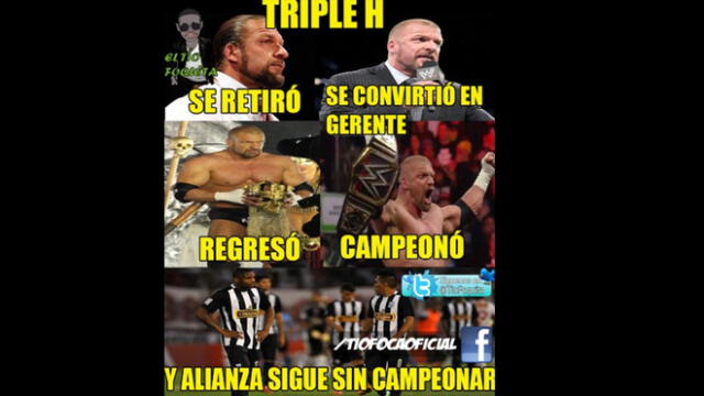 Facebook: los hilarantes memes del triunfo de Triple H sobre The Undertaker
