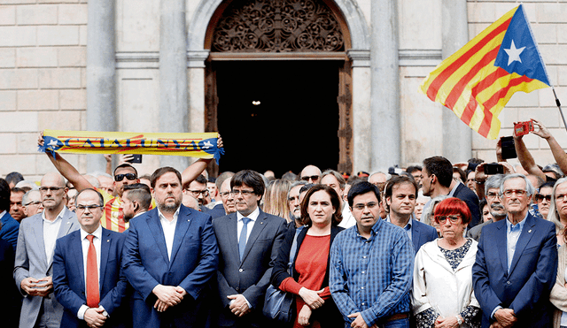 Rajoy y Puigdemont, los rostros de la crisis catalana