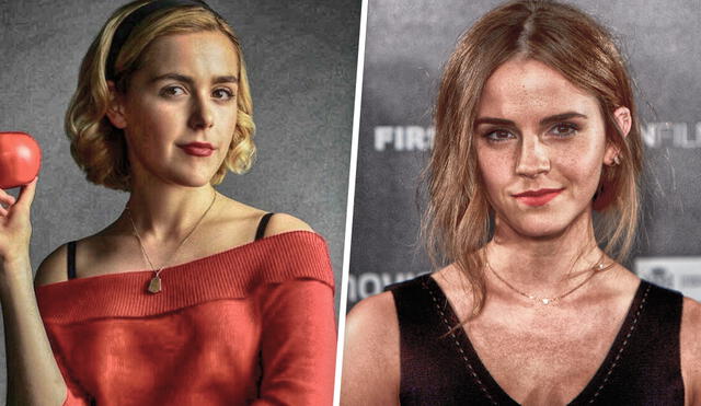 Cibernautas aseguran que las actrices Kiernan Shipka y Emma Watson son idénticas | Foto: composición