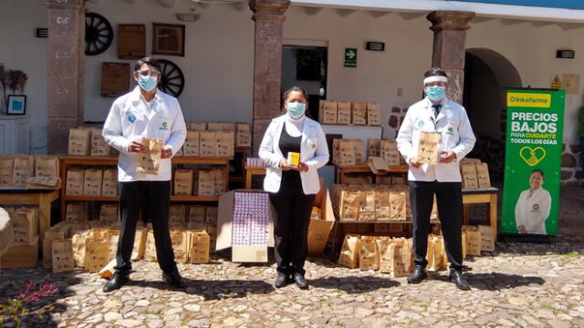 Empresas entregaron donaciones para Cusco. Foto: Difusión.