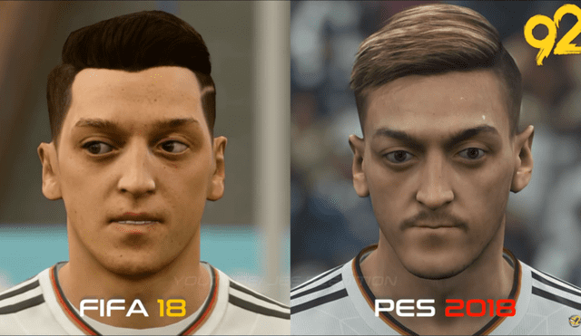 Fifa o Pes: ¿Quién tiene los futbolistas más parecidos a la vida real?