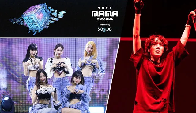 Los premios MAMA Awards 2022 se realizarán en Osaka. Foto: composición La República/BIGHIT/Mnet