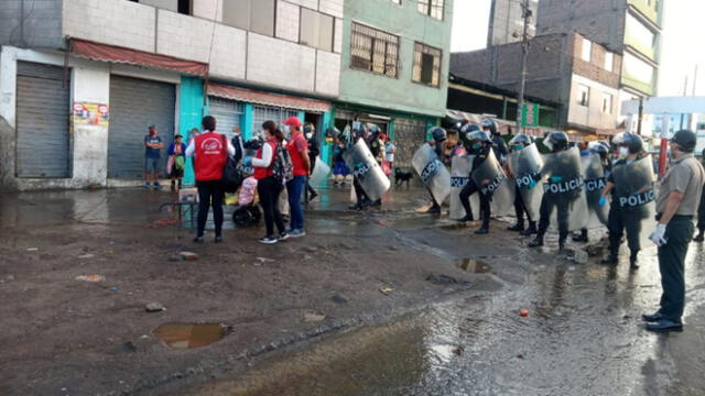 Comuna de SMP anunció que continuarán con los operativos en el resto de mercados del distrito. (Foto: John Reyes / La República)