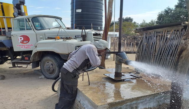 Pobladores se benefician con servicio de agua. Foto: La República.