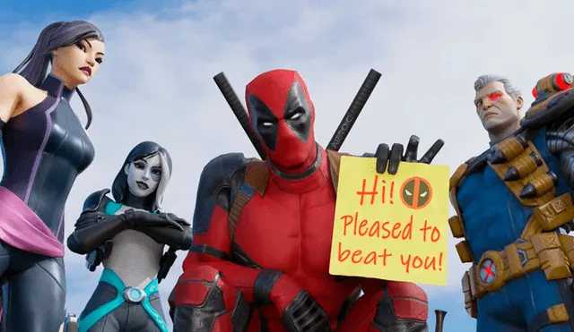 Deadpool junto a la X Force llegan a Fortnite.