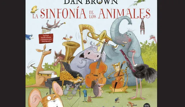 Hermosa portada del libro de Dan Brow dedicado para los pequeños  (y grandes) de la casa.