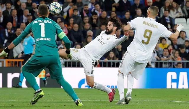 La abrumadora suprerioridad del Real Madrid en el partido se vio reflejada en el marcador final. Foto: EFE.