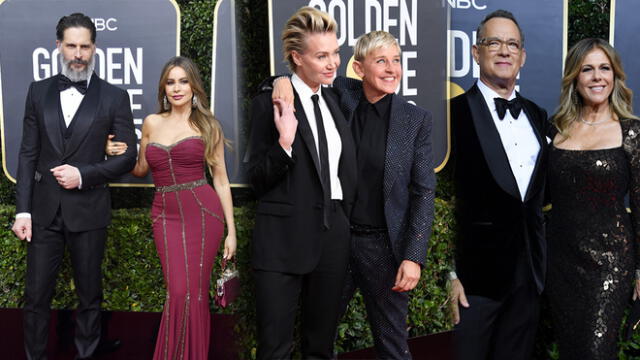 Las parejas más populares de Hollywood llegaron a la ceremonia y se robaron la atención de los paparazzis durante la alfombra roja.