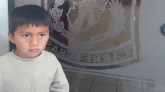 PNP: niño es hallado perdido en San Juan de MIraflores