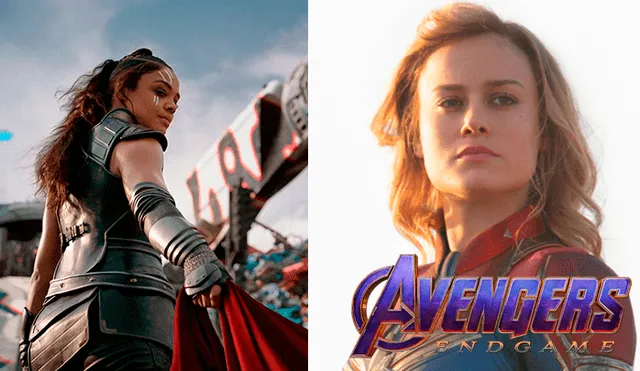Avengers Endgame: ¿Capitana Marvel y Valkyria juntas? Actrices alimentan este rumor