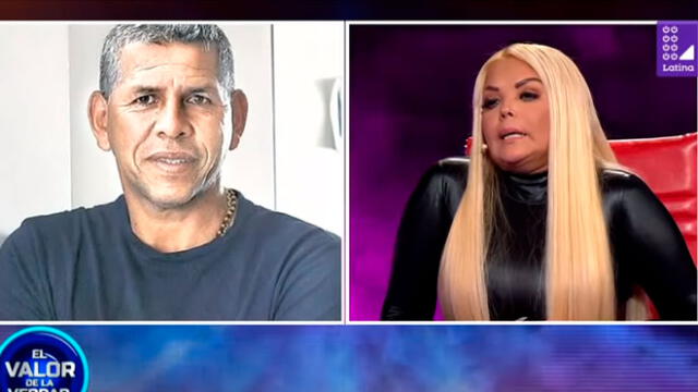 Shirley Cherres y el 'Puma' Carranza