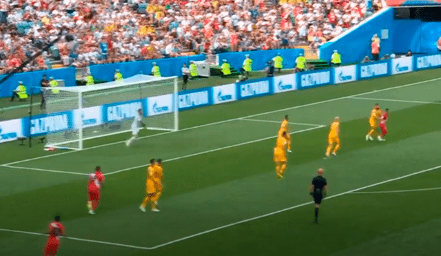 Perú vs Australia: golazo de André Carrillo para el 1-0 [VIDEO]