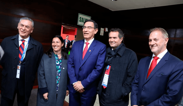 Vizcarra en ceremonia de apertura Lima 2019. Foto: Presidencia.