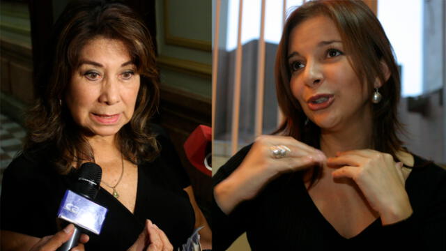 Cecilia Valenzuela pelea con Martha Chávez por caso de 'tocamientos' de Moisés Mamani
