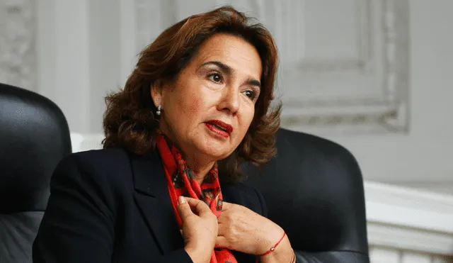 Elvia Barrios Alvarado es la presidenta de la Salan Penal Especial y tiene resultado negativo por coronavirus. Foto: La República.