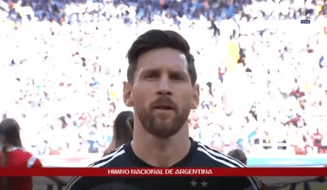 Argentina vs Islandia: así se entonó el Himno argentino en Rusia 2018 [VIDEO]