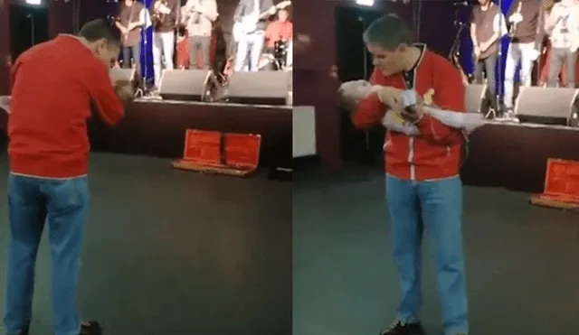 El conmovedor baile final de un padre con su bebé antes de morir [VIDEO]