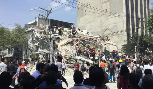 El Terremoto de Puebla en 2017 dejó más de 350 muertos en México. (Foto: Wikipedia)