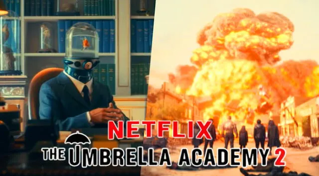 The Umbrella Academy: el equipo de superhéroes más disfuncional. Crédito: Netflix.