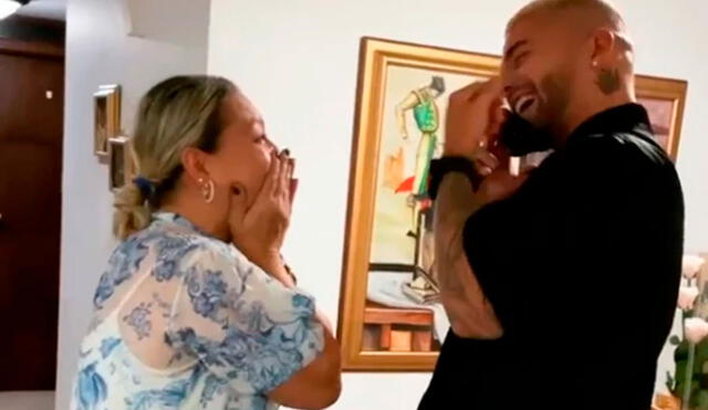 Maluma sorprende a su madre con emotivo reencuentro. Crédito: captura Instagram