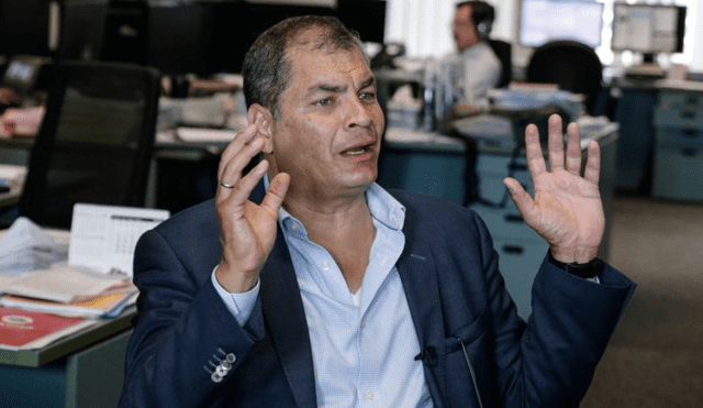 Rafael Correa se defendió ante orden de captura por secuestro a exdiputado