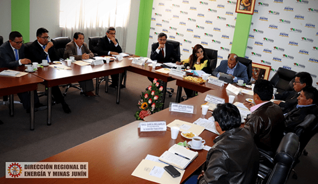 Junín: reunión descentralizada sobre el proceso de formalización minera 