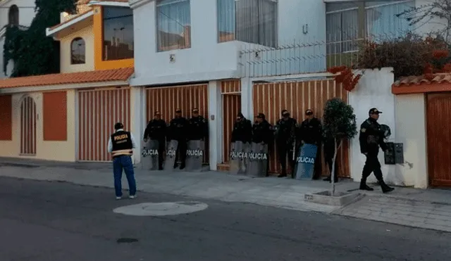 Incautan tres casas del ex alcalde de Azángaro Efraín Murillo en Arequipa [VIDEO]