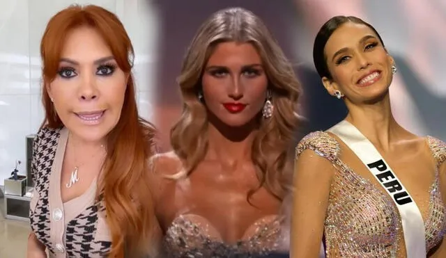 Magaly Medina criticó la participación de Alessia Rovegno en el Miss Universo. Foto: Composición LR/ Instagram Magaly Medina/ Difusión/ Miss Universo