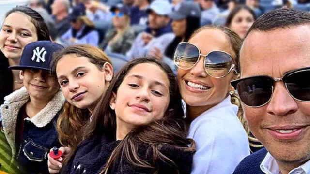 Hijo de Jennifer Lopez y Marc Anthony sorprende con broma pesada a Alex Rodríguez