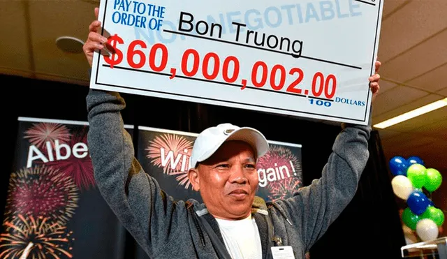 Bon Truong ganó la lotería, pero tardó un año en cobrar su millonario premio. (Foto: Difusión)