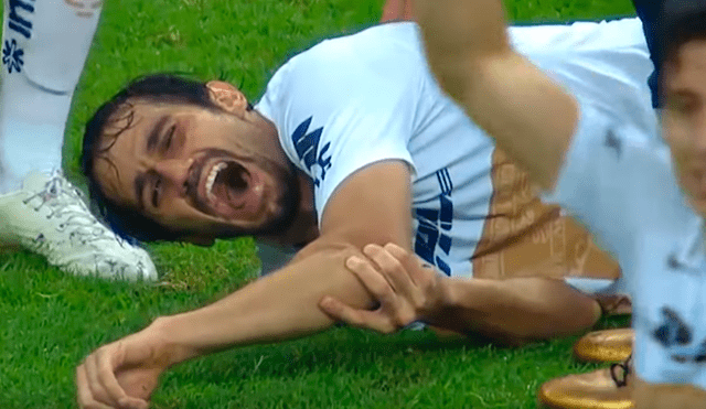 Youtube: jugador de Pumas sufrió escalofriante lesión en la Liga MX [VIDEO]