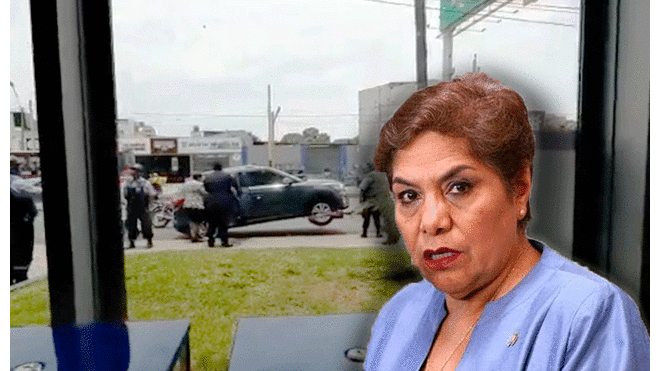 Luz Salgado: multan y remolcan el carro de la excongresista por estacionar en zona prohibida [VIDEO]