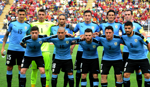 Los convocados de Uruguay para el Mundial Rusia 2018
